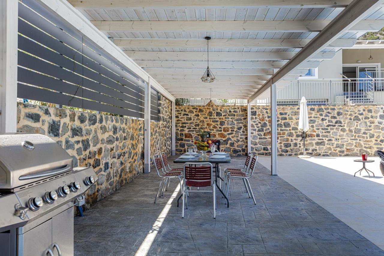 Family Friendly Basilicata Attali Villa Private Pool,Children Area Vlikhádha Zewnętrze zdjęcie